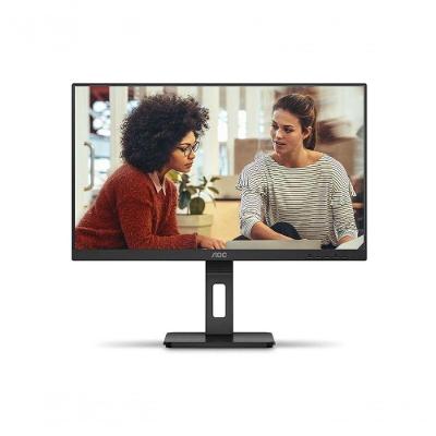 Monitor Aoc 23,8" Ips Base Ajustavel 100hz Hub Usb Dp Hdmi Vga Vesa 24e3uf-57
