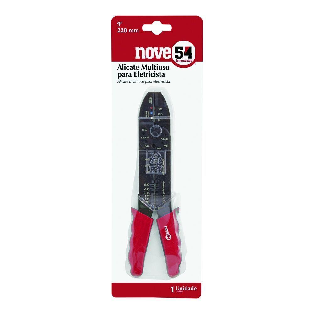 Alicate Multiuso Vonder 954 Para Eletrecista 9 - 1
