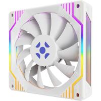Kit Cooler Fan Argb Fortrek Frosty Branco Com Controladora-controle - 3