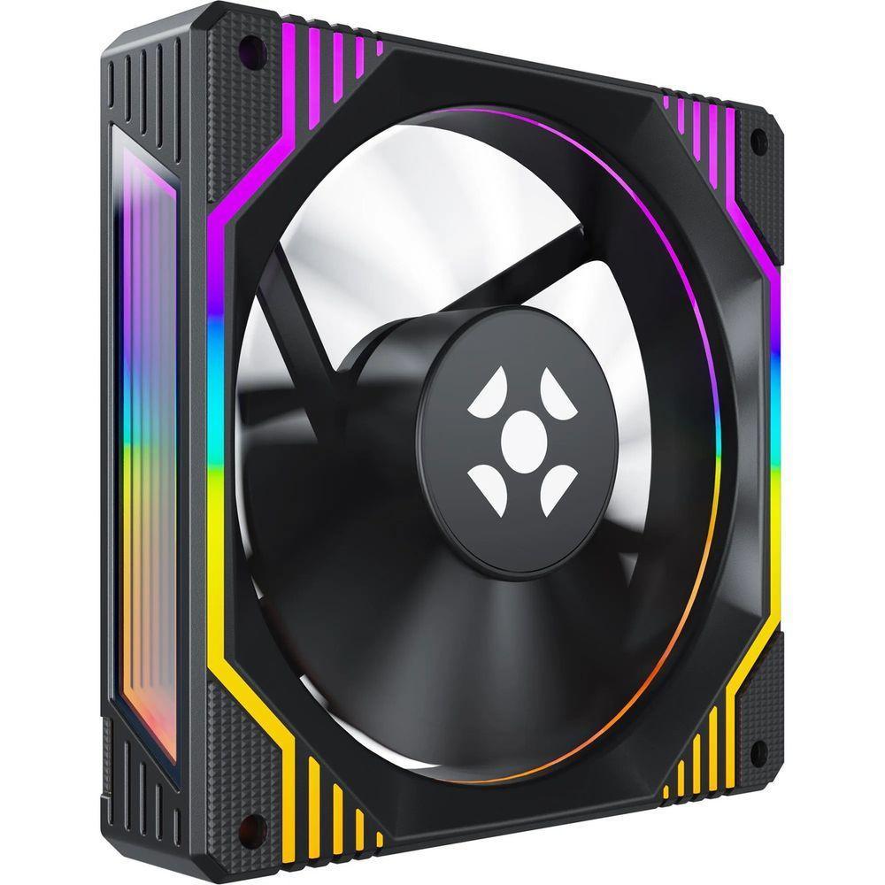 Kit Cooler Fan Argb Fortrek Frosty Preto Com Controladora-controle - 7