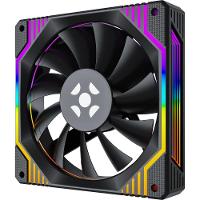 Kit Cooler Fan Argb Fortrek Frosty Preto Com Controladora-controle - 8