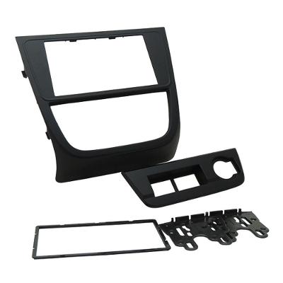 Moldura Fiamon 2 Din Vw Gol G5-saveiro-voyage Preta