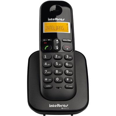 Ramal Sem Fio Ts3111 Preto Intelbras