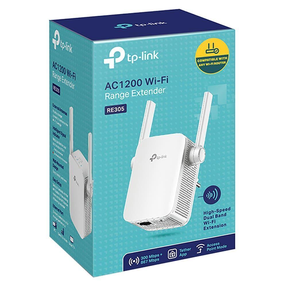 Extensor De Area Tp-link Re305 Ac1200 Mbps Wifi Dual 2.4- 5g - 3