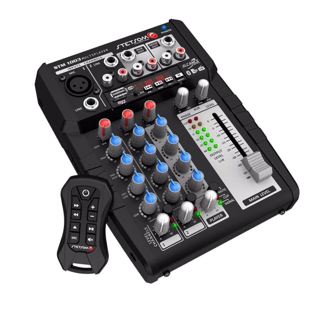 Mesa Som Stetsom 3 Canais 12v Stm1003 - 1