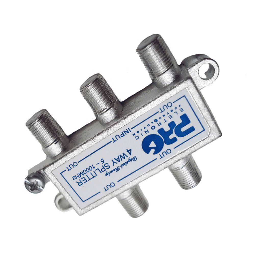 Proeletronic Divisor 1:4 Catv 1ghz 130db Pqdv-1024b - 2