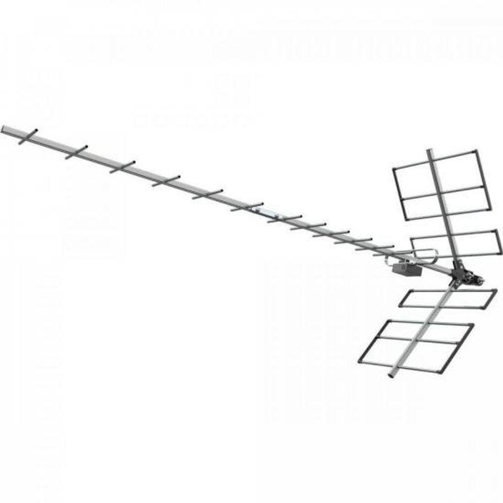 Antena Digital Uhf Yagi 18 Prohd1118 Proqualit - 1