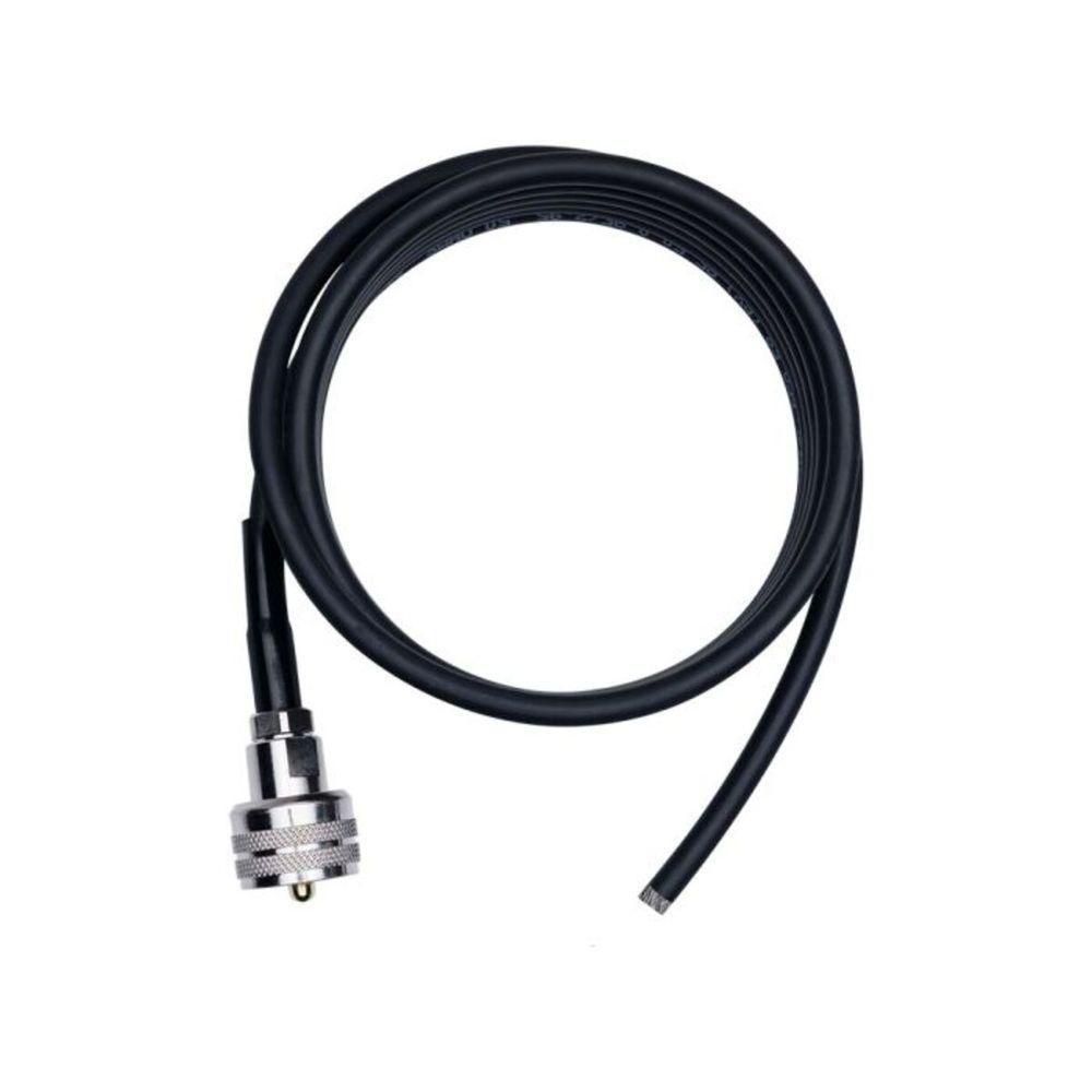 Kit Cabo Px50 5,5m Com Conector Uhf Macho B-3001 Preto Aquario - 1