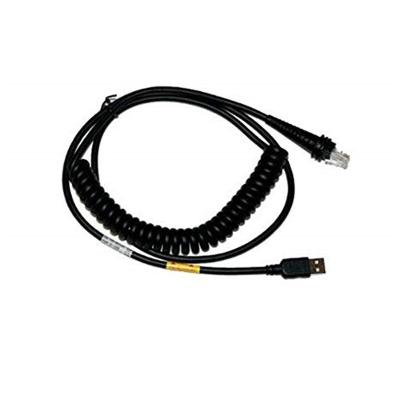 Cabo Honeywell Usb Espiralado Para Leitores Cbl-500-300-c00