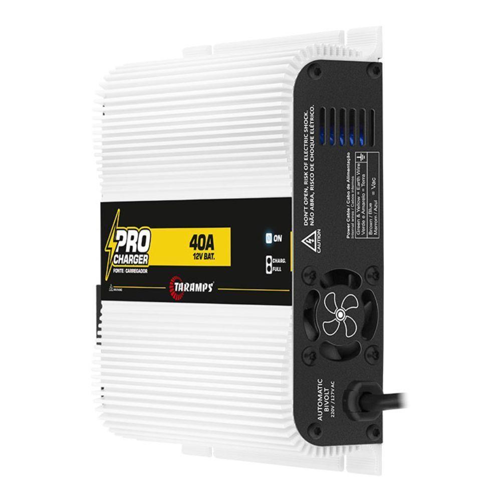 Carregador De Baterias Taramps Pro Charger 40a 0,93kva - 3