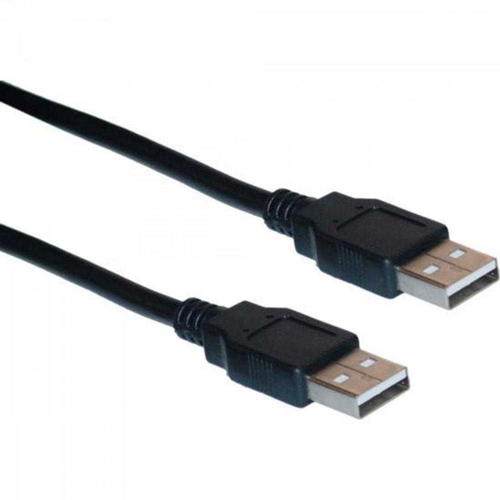 Cabo De Dados Usb 2.0 A Macho X Usb 2.0 A Macho 1,8m Cbus0006 Preto Storm - 1