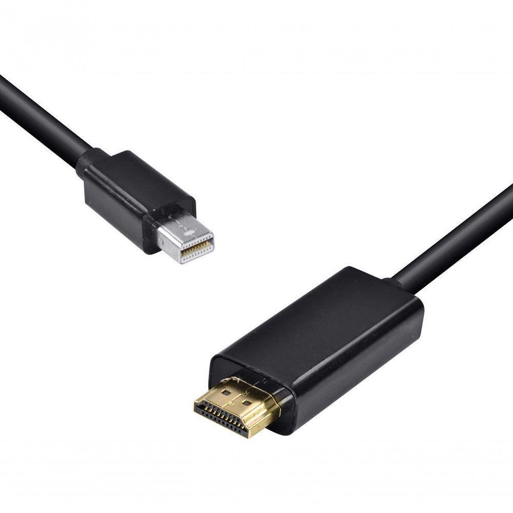 Cabo Mini Displayport 1.1 Para Hdmi 1.4v 2m - Hmdp-2 - 1