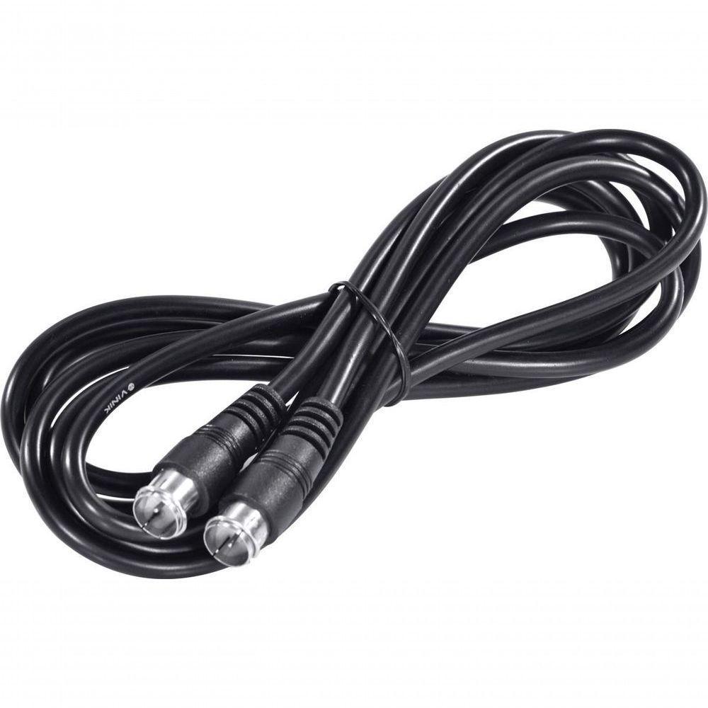 Cabo Coaxial F Macho X F Macho 2 Metros Para Antena Cf+f-2 - 2