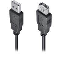 Cabo Usb A Macho X Usb A Femea 2.0 - 1.8m Extensor - Uamaf-18 - 2