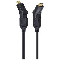 Cabo Hdmi 2.0 4k Ultra Hd 3d Conexao Ethernet Conectores 360o 2 Metros - 29254 - 4