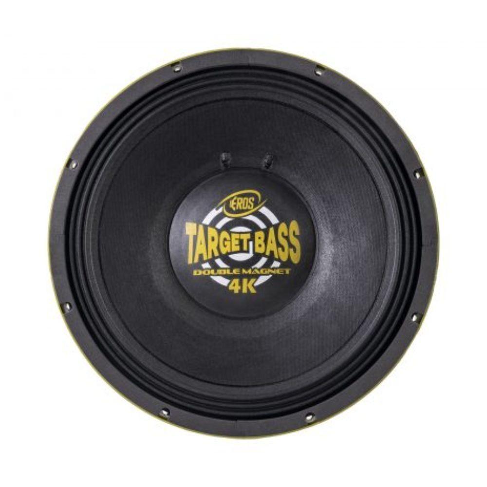 Alto Falante Eros E-15 Target Bass 4 K 4 Amarelo - 1