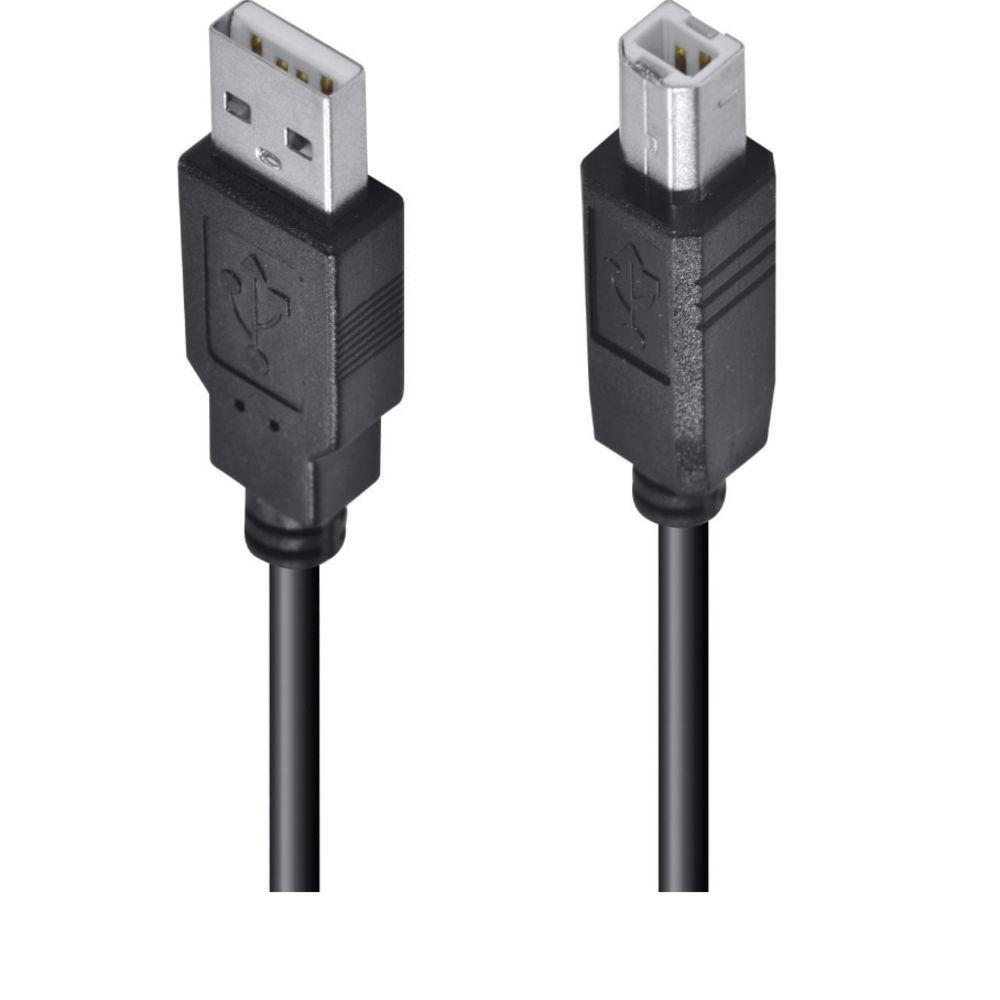 Cabo Usb Para Impressora A Macho X B Macho 2.0 - 5m Uambm-5 - 1