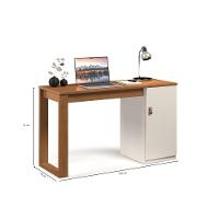 Escrivaninha Star Paris Para Escritório E Estudo Com Baú Multiuncional Off Nature - 4