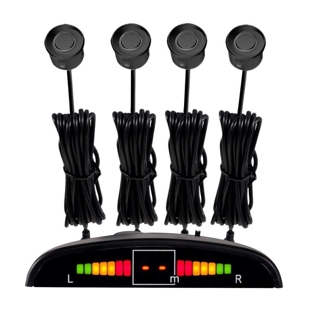 Sensor De Estacionamento Roadstar Rs304br - Preto Brilhante - 1