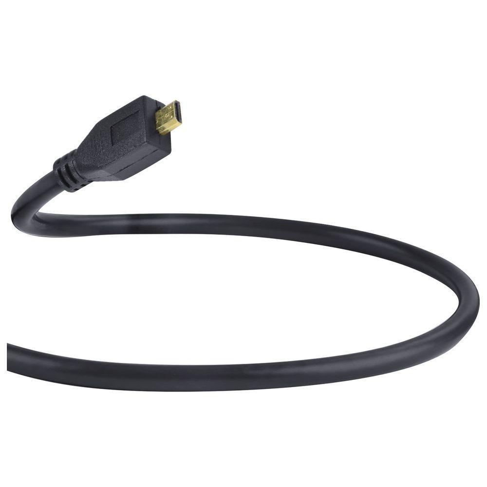 Cabo Hdmi 2.0 Para Micro Hdmi 4k Ultra Hd 3d Conexao Ethernet 2 Metros - H20mc-2 - 4