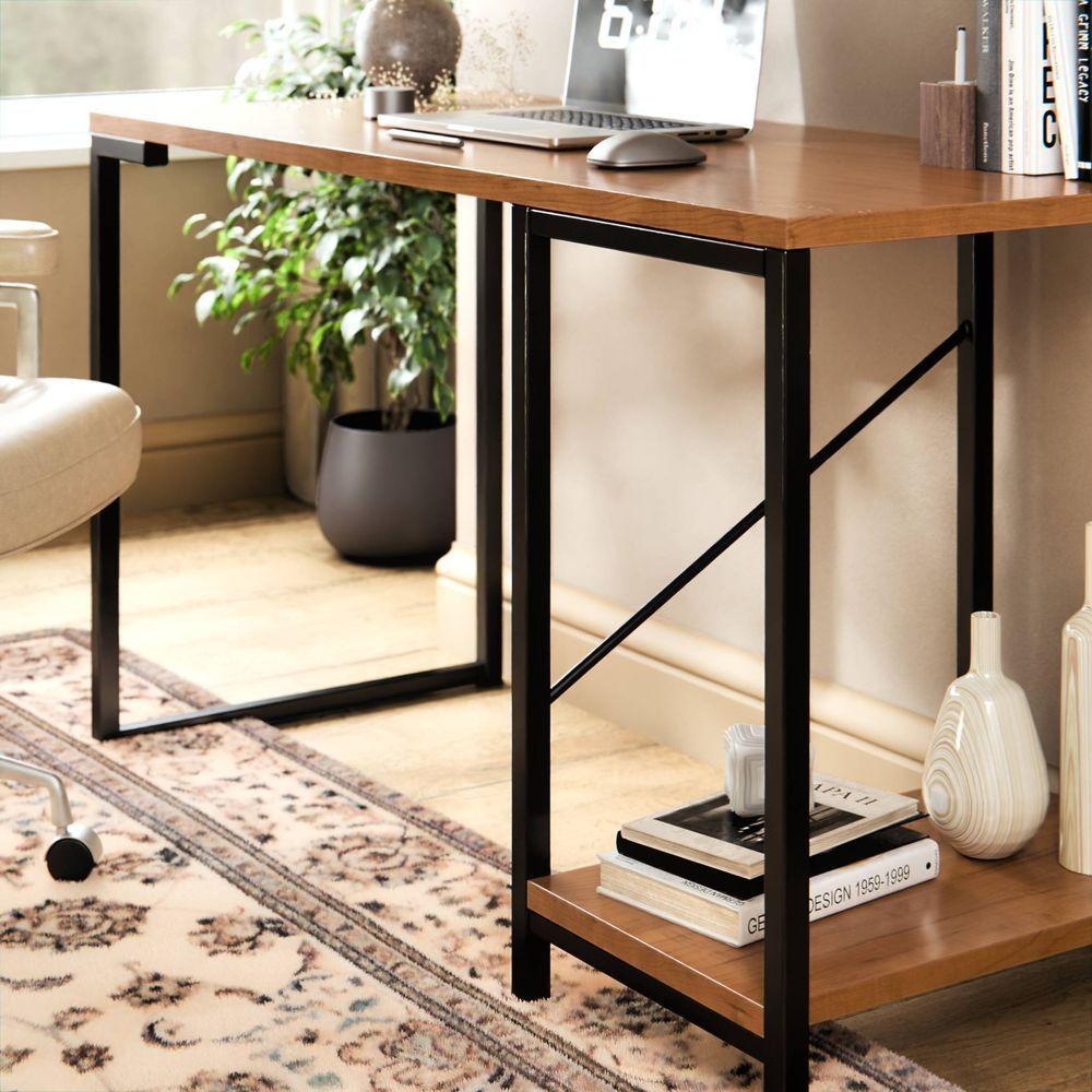 Mesa Escrivaninha Tokyo Home Office Compacta Para Trabalho E Quarto - 3