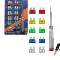 Jogo De Fusiveis Automotivo Western Com 12 Pecas + Chave Teste - 3