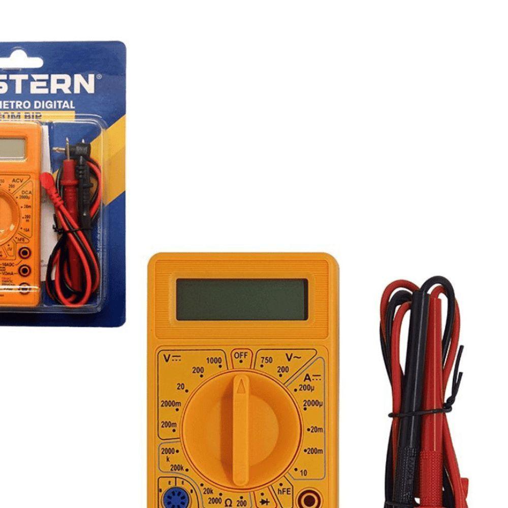 Multimetro Digital Western Com Bip - 3
