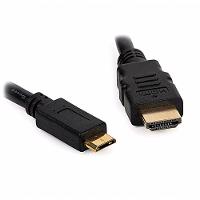 Cabo Hdmi X Mini-hdmi 1.4 3d 4k Full Hd Ethernet Com Filtro 2 Metros Preto - 1