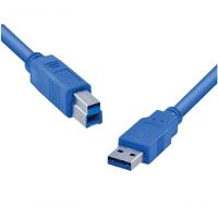 Cabo Usb 3.0 A Macho X Usb B Macho 2 Metros U3ambm-2 - 1