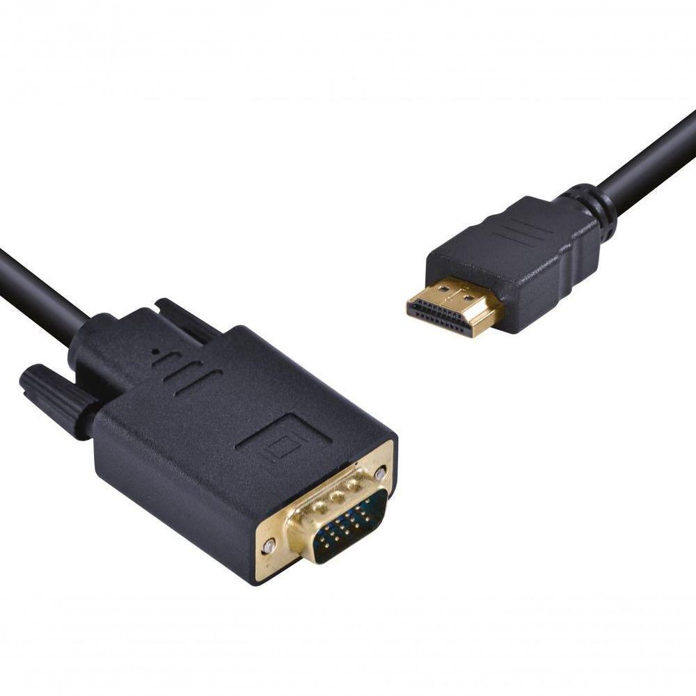 Cabo Conversor Hdmi X Vga 1080i 30cm - 2