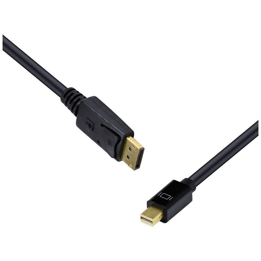 Cabo Displayport X Mini Displayport Ultra Hd 60hz 2 Metros Dpmdp13-2 - 3