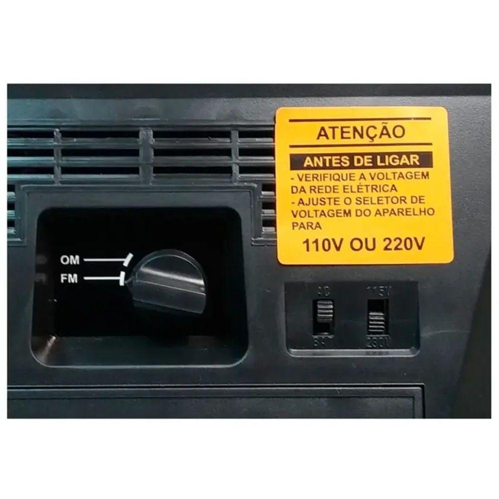 Radio Portatil 2 Faixas Am-fm - Rmpft21acom22ac - 5
