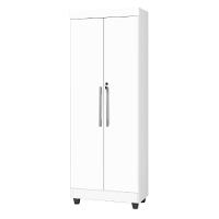 Armário Multiuso Lavanderia com Chave 2 Portas 1,80m Texas Branco J&A - 2