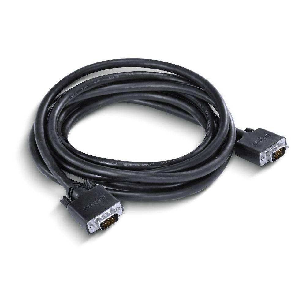 Cabo De Vídeo Vga 15 Pinos Macho Para Vga 15 Pinos Macho 28awg Puro Cobre 3 Metros - Pvm15-3 - 4