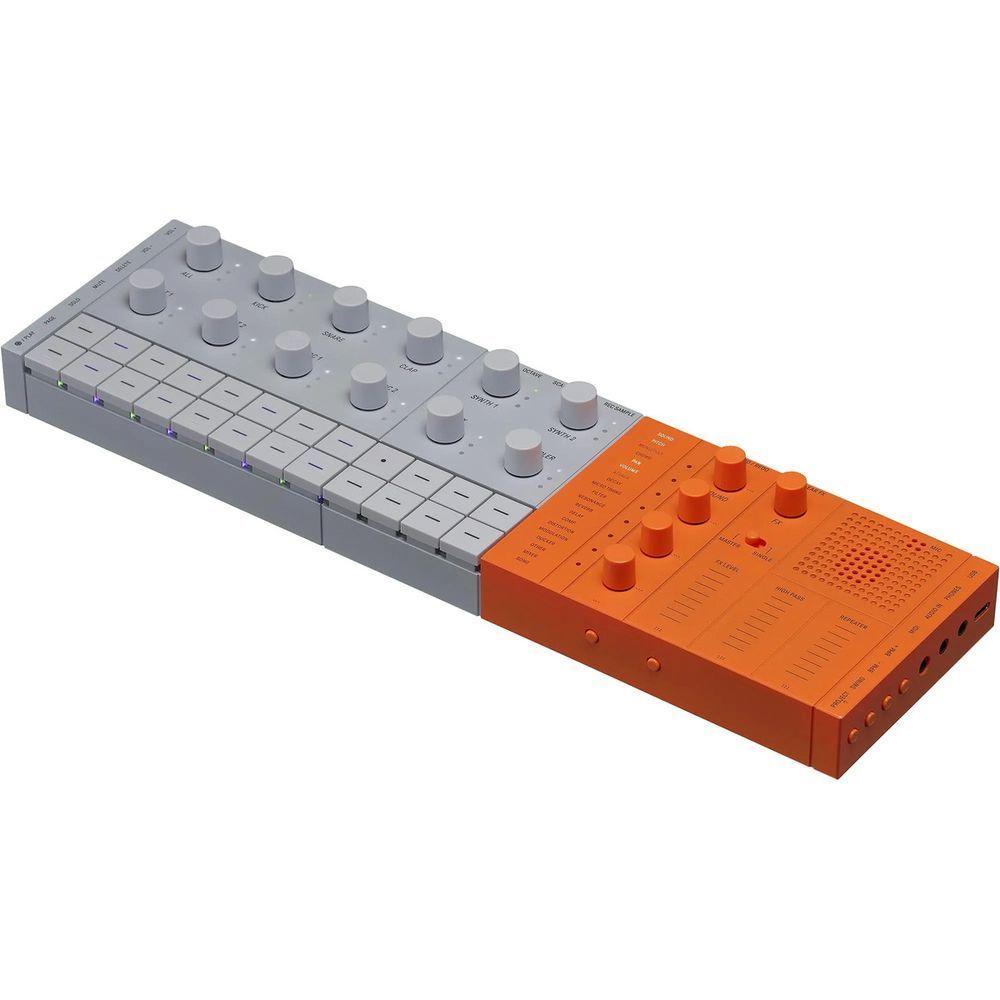 Módulo De Produção Yamaha Seqtrak Laranja - 3