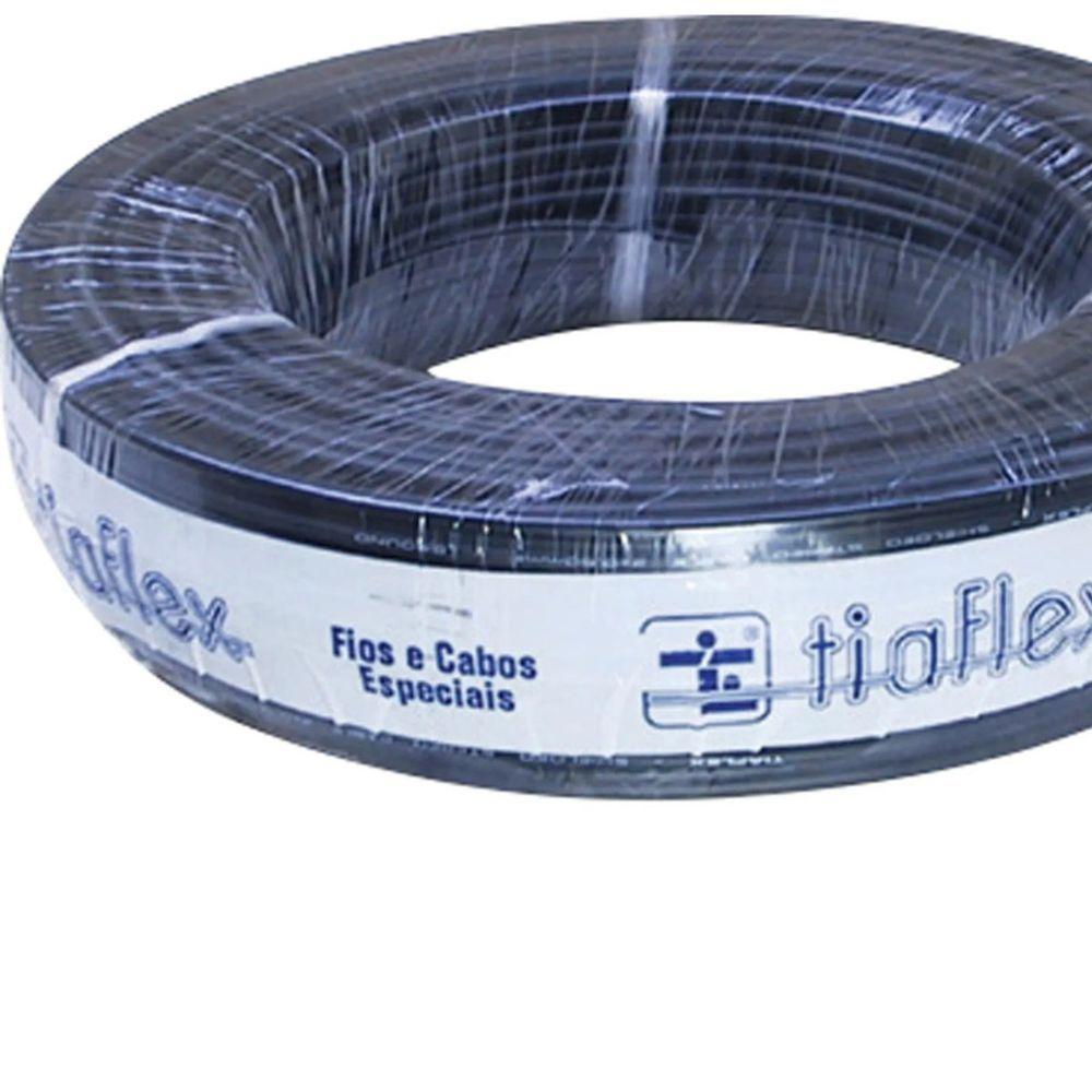 Cabo De áudio Frequência Para Guitarra Af(e) 1x0,20mm Preto - Rl - 100 - 2