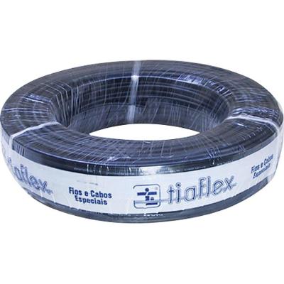 Cabo De áudio Frequência Para Guitarra Af(e) 1x0,20mm Preto - Rl - 100