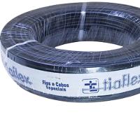 Cabo De áudio Frequência Para Guitarra Af(e) 1x0,20mm Preto - Rl - 100 - 2