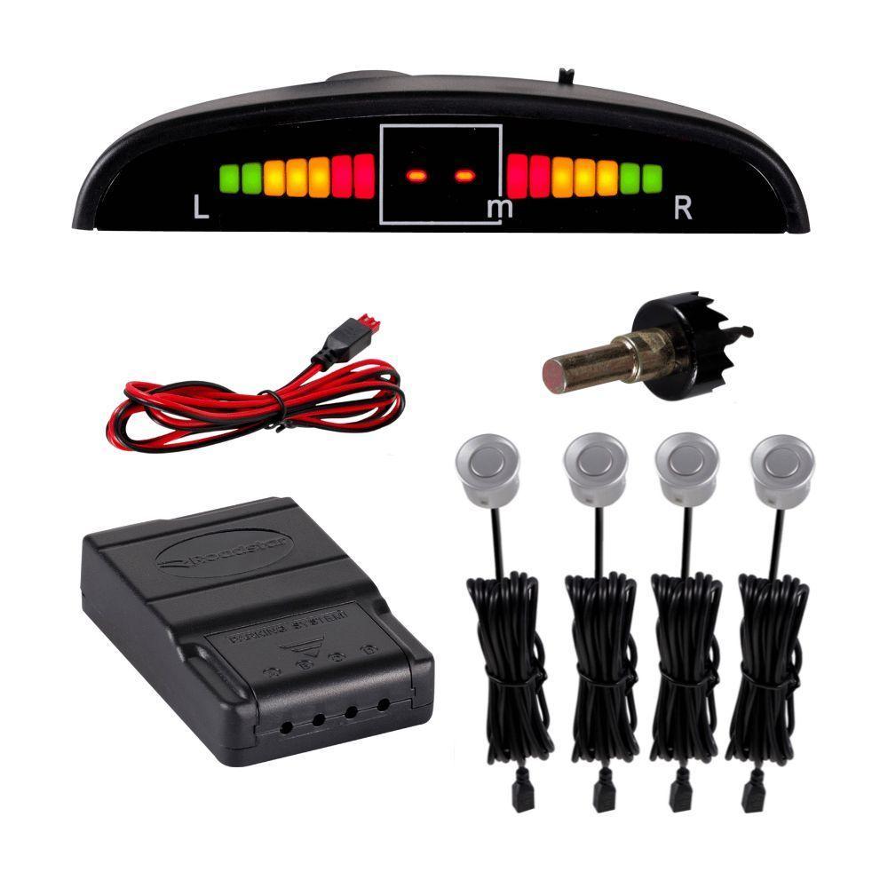 Sensor De Estacionamento Roadstar Rs304br - Prata - 2