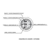 Chicote Para Botao De Chaves Anti Vandalismo Nwt 15cm - 3