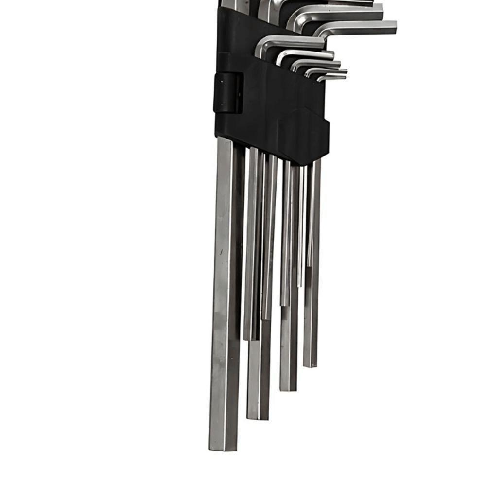 Jogo De Chaves Allen Western Extra Longas Com Suporte 1,5 A 10 Mm Com 9 Pecas - 3