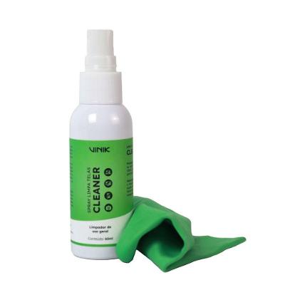 Kit Spray Limpa Telas 60ml + Flanela Vk Cleaner Vinik - Vkkit60