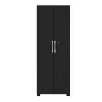 Armário Multiuso com Chave 2 Portas Chicago Notável Preto - 2