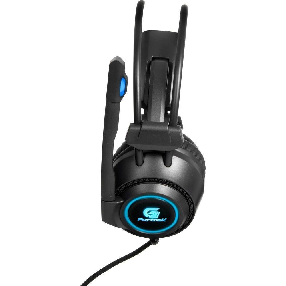 Headset Gamer Rgb Vickers Preto Fortrek - 1