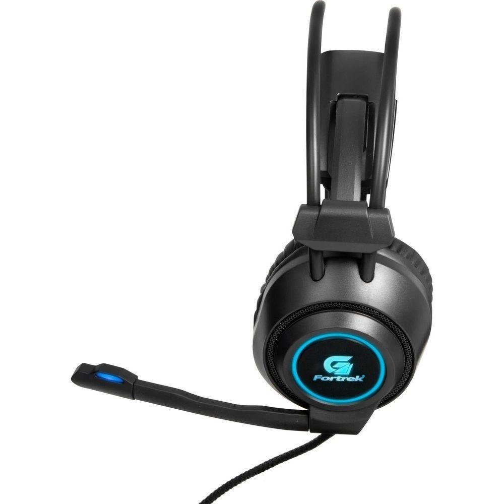 Headset Gamer Rgb Vickers Preto Fortrek - 2