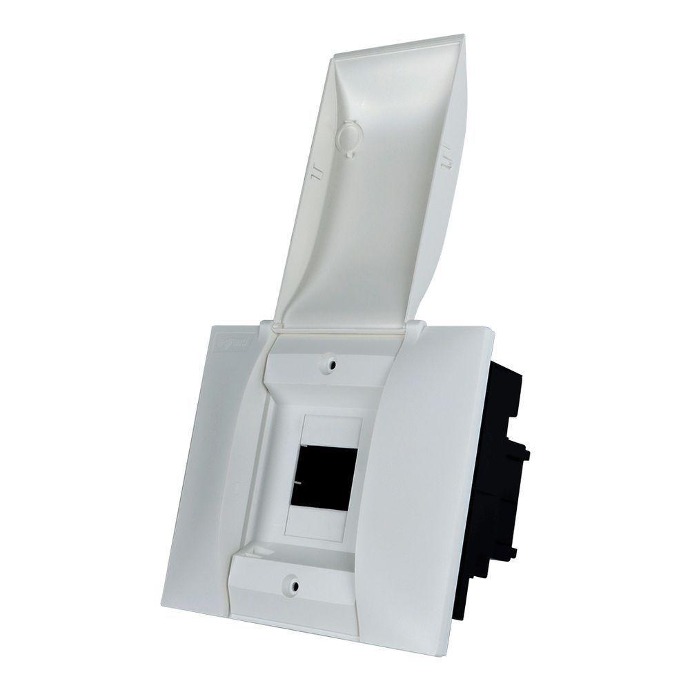 Quadro De Distribuicao Protectbox 4 Din Embutir Branco 134004 - 3