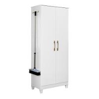 Armário Multiuso 2 Portas 4 Prateleiras Jade Moval Branco - 1