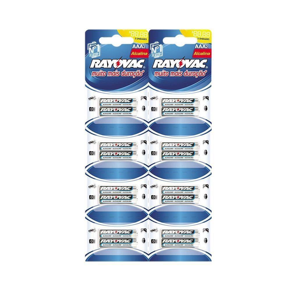 Pilha Alcalina Aaa Cartela Com 16 20958 - 1