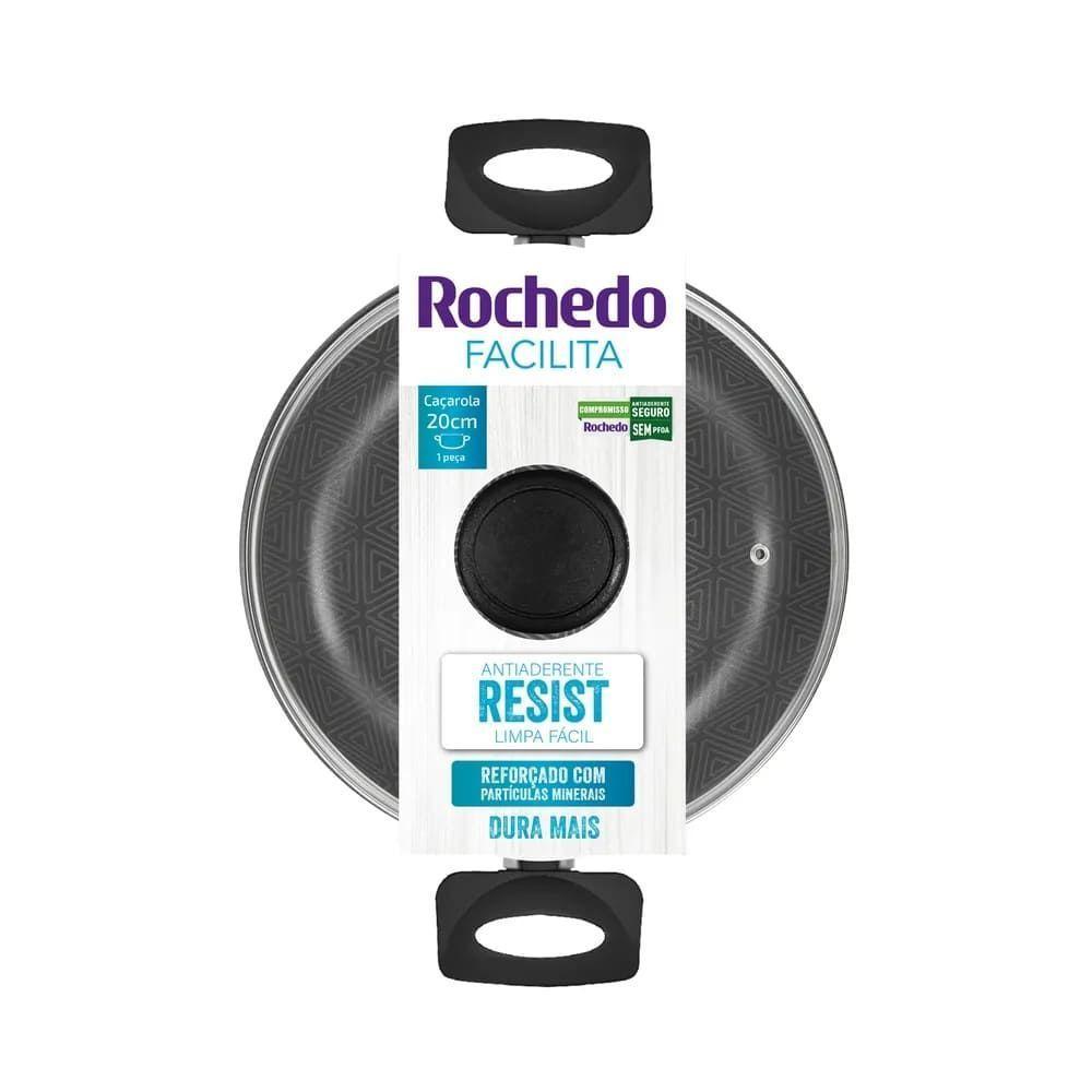 Caçarola Rochedo Facilita 20cm - 5861034135 Vermelho - 5