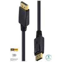 Cabo Displayport 1.3v Ultra Hd 120hz 5 Metros - Dp13-5 - 1